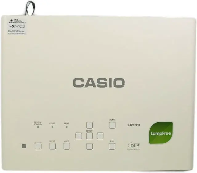 Alt view image 6 of 7 - Casio XJ-M251 DLP Laser/LED Hybrid Projector for Home Theater Gaming in Full HD PC 3D Ready