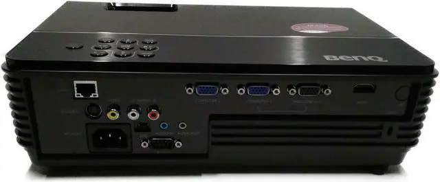 Alt view image 2 of 5 - BenQ MP626 DLP Projector Meeting 2700 Lumens HD 1080p HDMI 3D w/Accessories