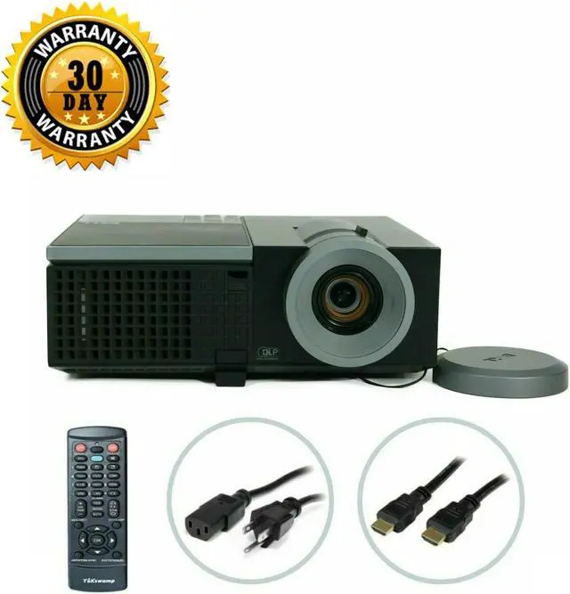 Main image of Dell 4210X DLP Projector Professional Conference Room 3500 ANSI HD 1080p HDMI Remote TeKswamp