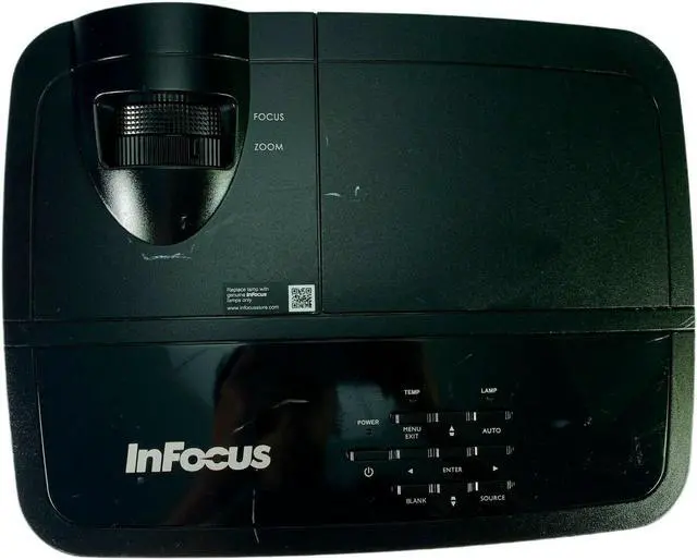 Alt view image 3 of 3 - InFocus IN2126a DLP Projector Cinema 3500 ANSI HDMI HD 1080i 3D w/Accessories