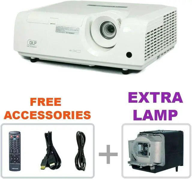 Main image of Mitsubishi XD250U-G DLP Projector Home Theater with Accessories EXTRA LAMP For Home and Office Multipurpose Use