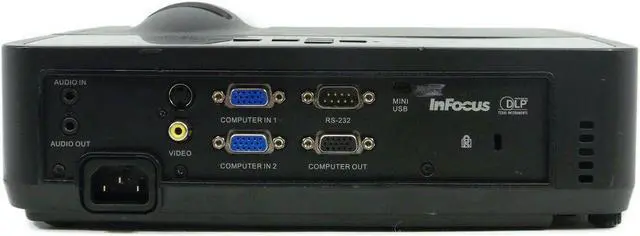 Alt view image 3 of 5 - InFocus IN114 DLP Projector 2700 ANSI HD w/bundle + EXTRA LAMP