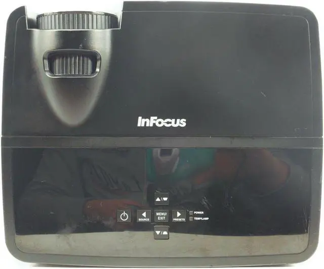 Alt view image 4 of 5 - InFocus IN114 DLP Projector 2700 ANSI HD w/bundle + EXTRA LAMP