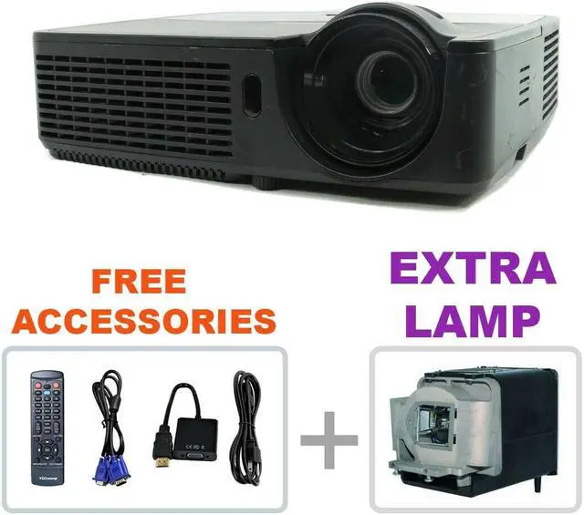 Main image of InFocus IN114 DLP Projector 2700 ANSI HD w/bundle + EXTRA LAMP