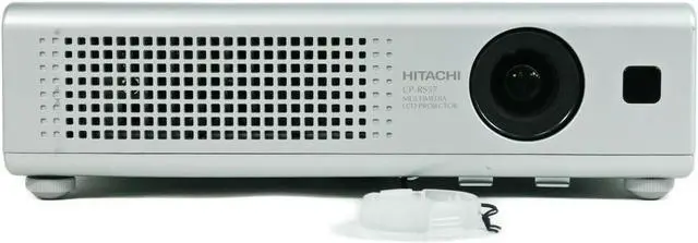 Alt view image 2 of 5 - Hitachi CP-RS57 3LCD Projector NEW LAMP HD 1080i w/Accessories