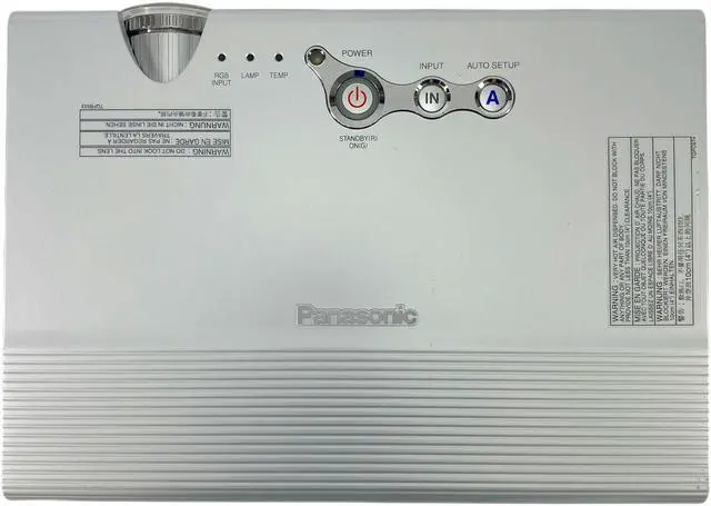 Alt view image 3 of 4 - Panasonic PT-LB20SU 3LCD Projector Portable 1080i HDMI w/Adapter bundle