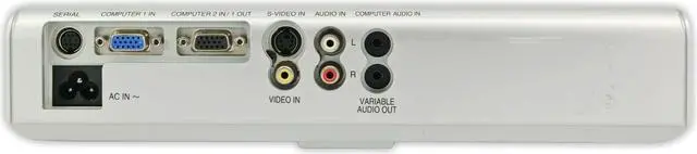 Alt view image 2 of 4 - Panasonic PT-LB51NT 3LCD Portable Projector HD 1080i HDMI-adapter w/Remote