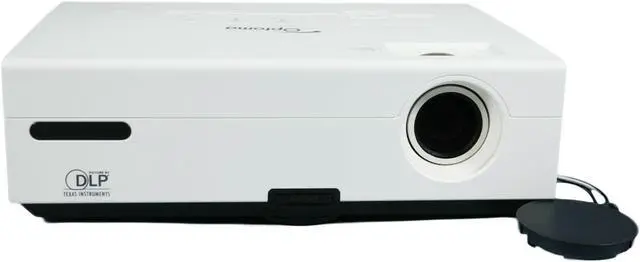 Alt view image 3 of 6 - Optoma TX735 DLP Projector 2600 Lumens HDMI Adapter HD 1080i w/Accessories