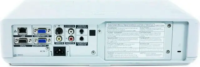 Alt view image 2 of 6 - Panasonic PT-LB90NTU 3LCD Projector for Conference Meeting Room 3500 ANSI 1080i HDMI-adapter w/Remote