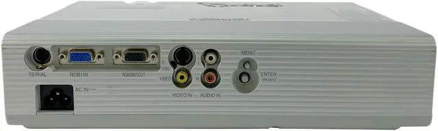 Alt view image 2 of 4 - Panasonic PT-LB20SU 3LCD Projector Portable 1080i HDMI w/Adapter bundle