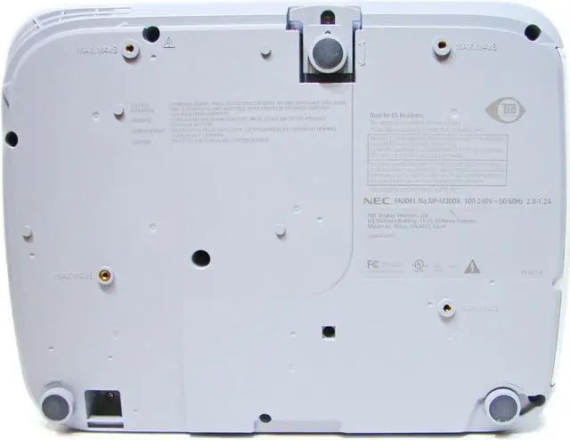 Alt view image 4 of 4 - NEC NP-M300X 3LCD Projector 3000 ANSI HDMI HD 1080p Accessories TeKswamp