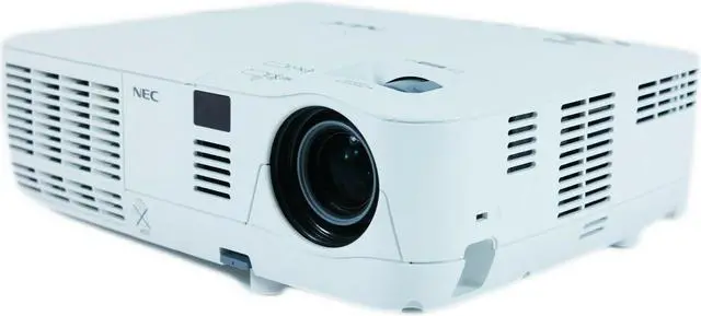 Alt view image 3 of 6 - NEC NP-V260X DLP Projector V260X 2600 ANSI with Accessories + EXTRA LAMP