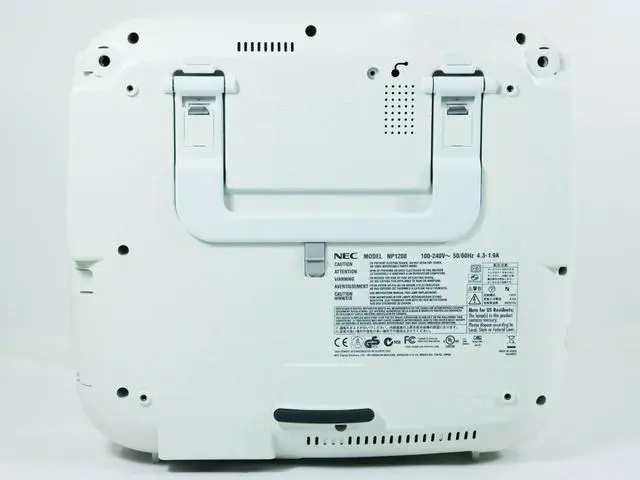 Alt view image 4 of 4 - NEC NP1200 3LCD Projector 3700 ANSI XGA HD 1080i HDMI-adapter w/Remote bundle