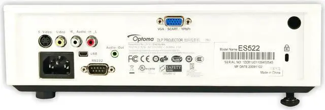 Alt view image 2 of 4 - Optoma ES522 DLP Projector 2800 ANSI HD 1080p HDMI-adapter w/Accessories bundle