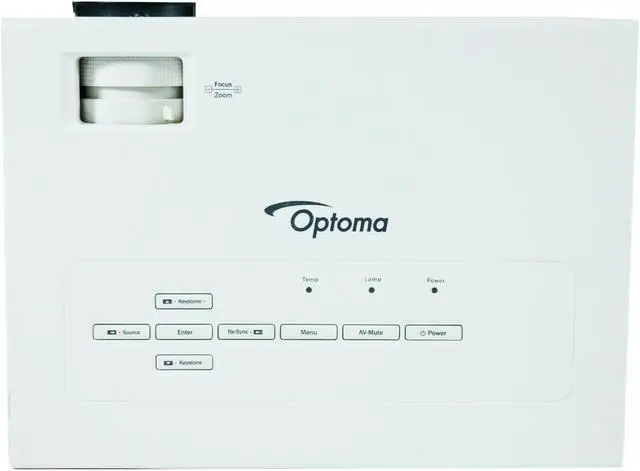 Alt view image 4 of 4 - Optoma EX530 DLP Projector 2600 ANSI HDMI-adapter HD 1080i Accessories TeKswamp