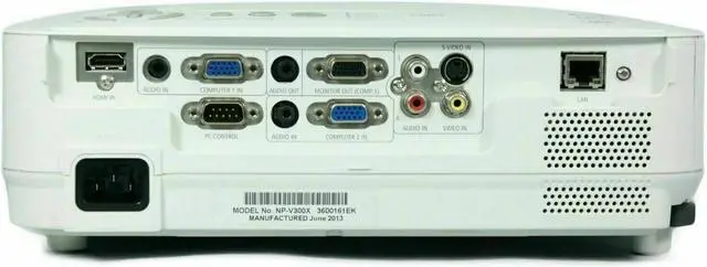 Alt view image 2 of 4 - NEC NP-V300X DLP Projector V300X HDMI - New MacBook iOS USB-C Compatible bundle