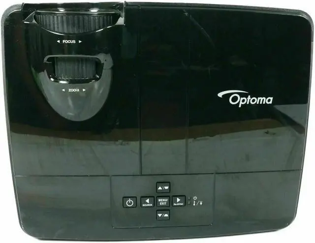 Alt view image 3 of 4 - Optoma TX631-3D DLP Projector Portable 3500 Lumens Cinema HD 1080p HDMI w/Remote