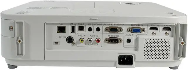 Alt view image 2 of 4 - NEC NP-M282X DLP Projector Professional 2800 ANSI 2HDMI HD 1080p 3D with Accessories