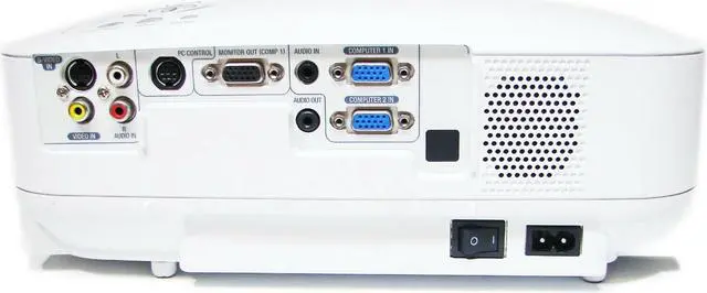 Alt view image 2 of 4 - NEC VT580 3LCD Projector Portable HDMI-adapter HD 1080i Remote TeKswamp