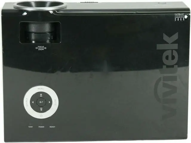 Alt view image 5 of 6 - ViviTek D837 DLP Projector 3200 Lumens - New MacBook iOS USB-C Compatible for Multipurpose Use with Accessories