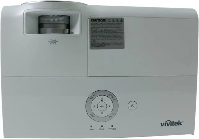 Alt view image 5 of 6 - VIVITEK DX813 DLP Projector 3600 Lumens HD 1080p HDMI USB w/Remote + EXTRA LAMP