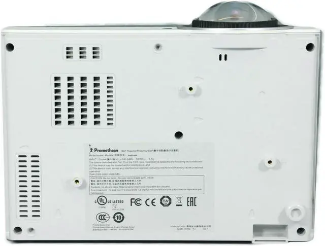 Alt view image 5 of 5 - Promethean PRM-45A DLP Projector Short-Throw Cinema 3600 Lumens - Thunderbolt Mini DP Bundle