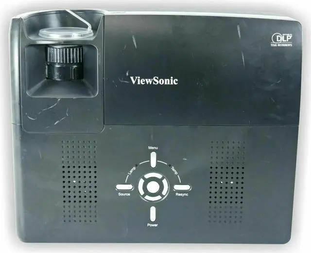 Alt view image 3 of 4 - ViewSonic PJ557D DLP Projector 2300 ANSI HD 1080i HDMI-adapter w/Remote TeKswamp