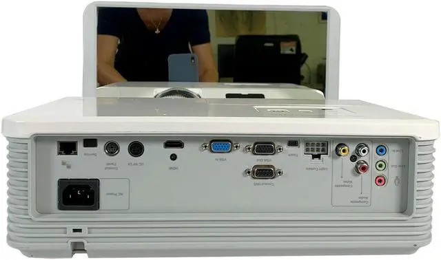 Alt view image 2 of 7 - Smart LightRaise 60wi DLP Projector for Home Cinema, Office, Church, Classroom Presentations w/Accessories
