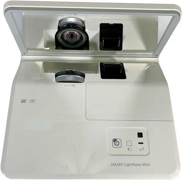 Alt view image 7 of 7 - Smart LightRaise 60wi DLP Projector for Home Cinema, Office, Church, Classroom Presentations w/Accessories