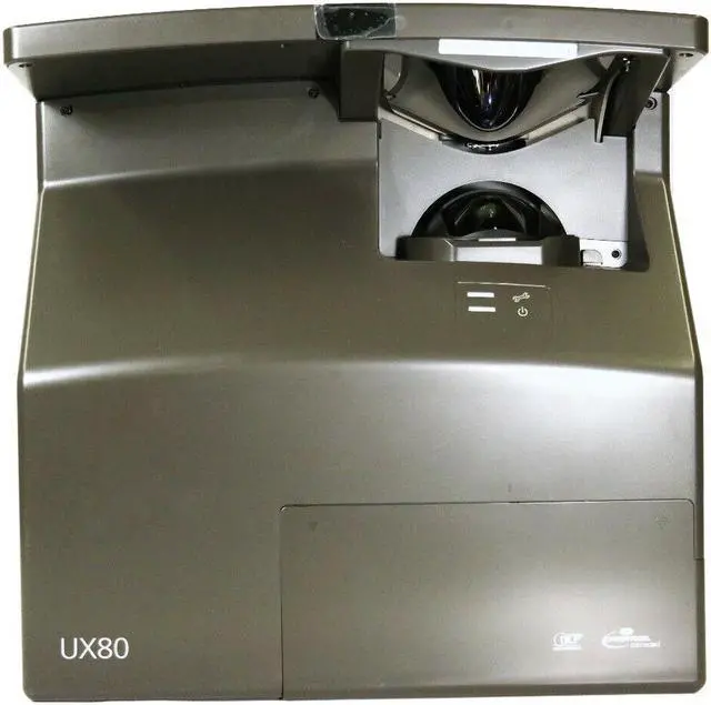 Alt view image 6 of 7 - SMART UX80 DLP Ultra Short Throw Projector for School College HD 3600 ANSI HDMI w/bundle