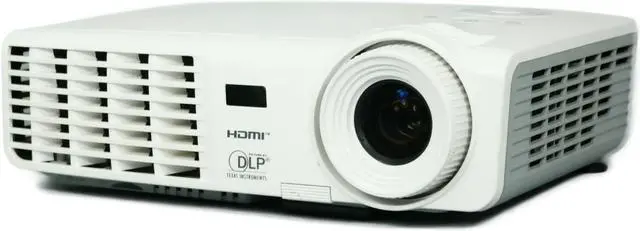 Alt view image 2 of 6 - Vivitek D519 3000 ANSI DLP Projector for Conference Meeting Room Office 1080i HDMI w/Remote