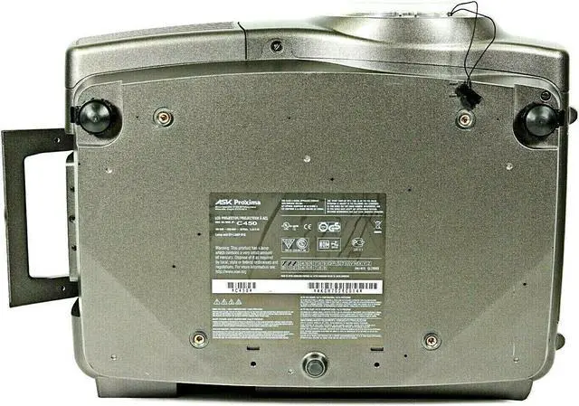 Alt view image 6 of 6 - Proxima C450 LCD Projector 4500 ANSI HDMI-adapter HD 1080i w/Accessories