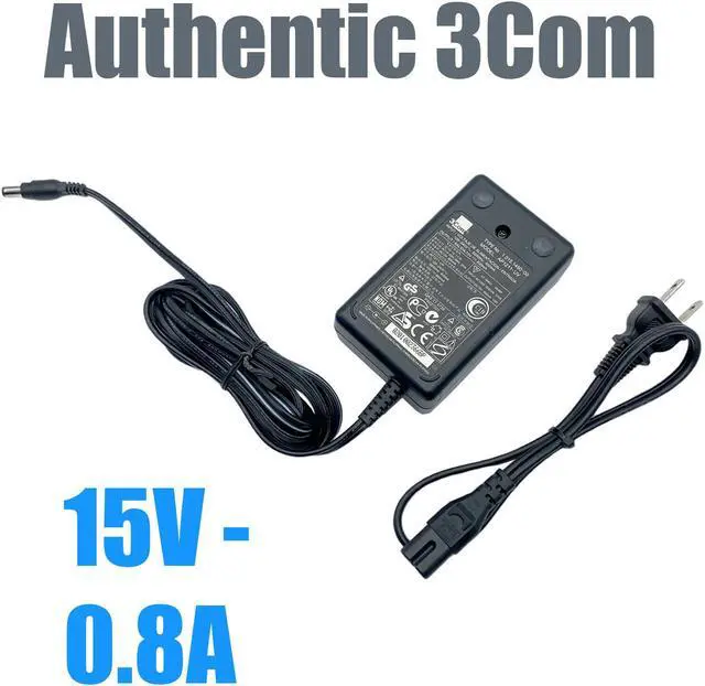 Main image of Genuine 3Com AP1211-UV AC/DC Adapter Power Supply 15V 800mA w/PC