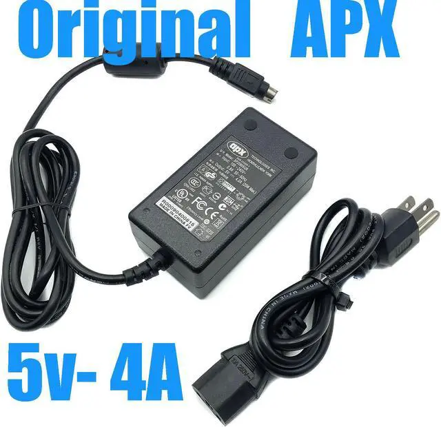 Main image of Genuine APX SP20905QR Power Supply Charger 5V 4A 20W 4-Pin w/Cord