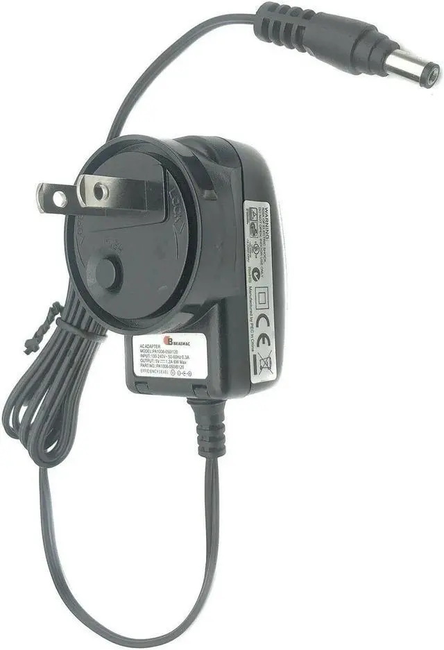 Main image of Genuine Braemac PA1008-050I120 AC Power Adapter 5V 1.2A 6W OEM