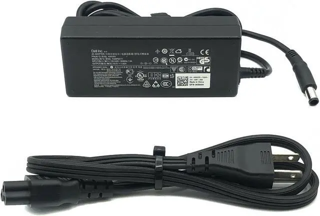 Alt view image 5 of 5 - Genuine Dell 90W AC Adapter 19.5V 4.62A Power Supply PA-10 Charger W/Cord OEM