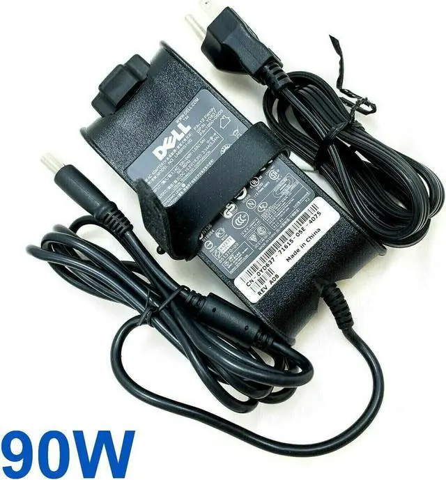 Main image of Genuine Dell 90W AD-90195D 19.5V AC Adapter Power Supply Charger W/P.Cord OEM