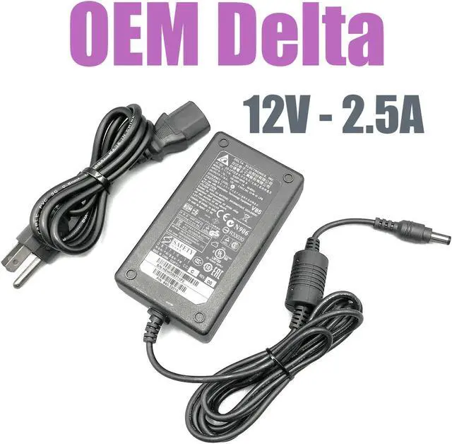 Alt view image 5 of 7 - OEM Delta EADP-30HB AC Adapter for Cisco 880/881/890/891 series routers W/Cord