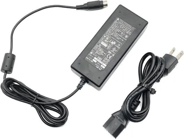 Alt view image 4 of 4 - Genuine DELTA ADP-40ZB Rev.B AC Adapter 4-Pin 40W For Compaq Viewsonic W/Cord
