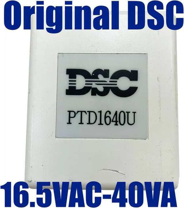 Main image of Genuine DSC PTD1640U Security System Class 2 Transformer 16.5VAC 40VA