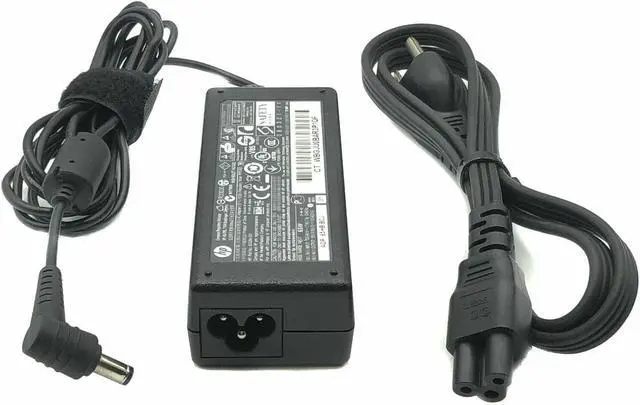 Alt view image 3 of 5 - NEW Genuine HP 65W AC Adapter 18.5V 3.5A Model PPP009D P/N 603284-001 5.5 x 2.5 mm w/Cord OEM