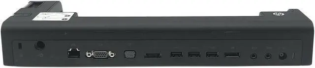 Alt view image 3 of 7 - HP Dock Station HSTNN-C14X 18.5Vdc 3.5A for EliteBook 2540p Laptop w/Adapter