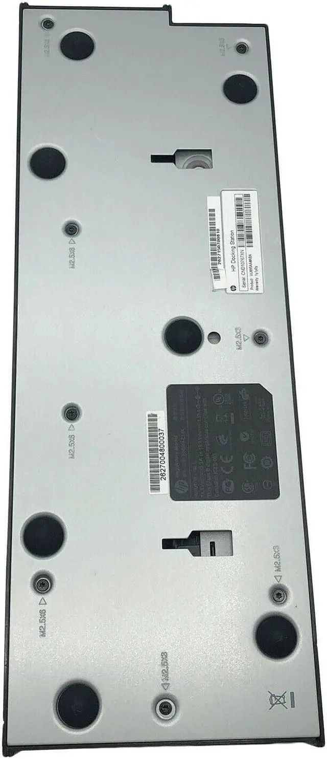 Alt view image 6 of 7 - HP Dock Station HSTNN-C14X 18.5Vdc 3.5A for EliteBook 2540p Laptop w/Adapter