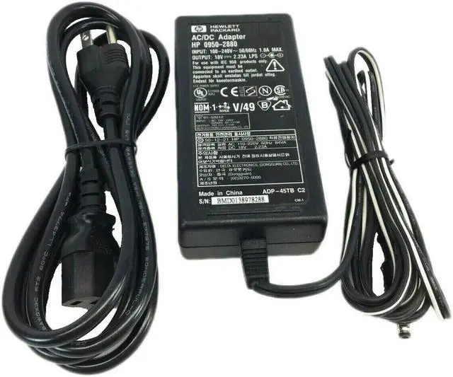 Alt view image 5 of 5 - Genuine HP AC Power Adapter for HP 260 270 280 290 Color Copier Printer w/PC OEM