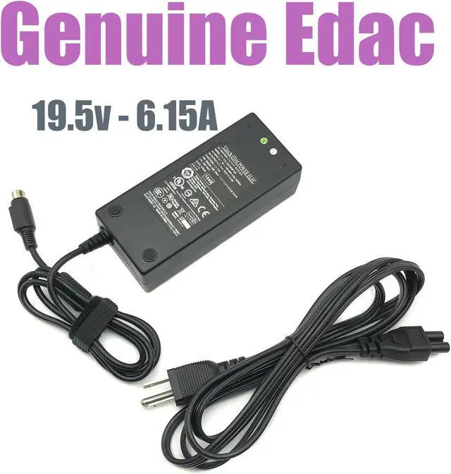 Main image of Genuine Edac Power Adapter Supply Charger for Targus Dockin Station w/Power Cord