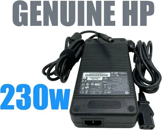 Main image of Genuine HP Adapter 230W for Omen Laptop 17-AN101NA 17-AN102NG 17-AN102UR w/Cord