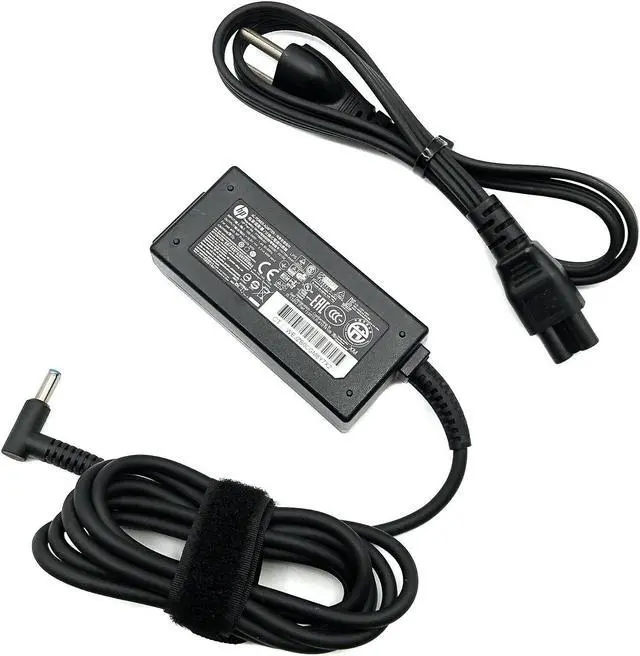 Alt view image 5 of 5 - Genuine HP 45W AC Power Adapter Charger for Pavilion 17-G Laptop w/Cord OEM