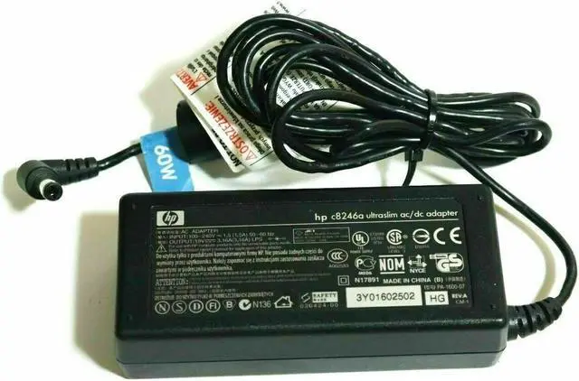 Alt view image 3 of 4 - Genuine HP AC Adapter for DeskJet 450wbt Mobile Printer C8145A Power Supply w/PC