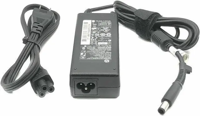 Alt view image 4 of 5 - Genuine HP 90w Power Supply for Pavilion Laptop dv7-1150us 1157cl w/Cord OEM