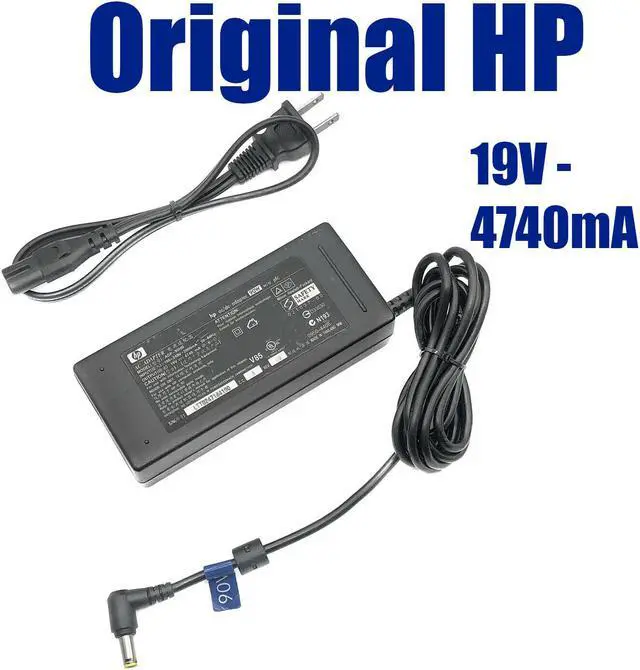 Main image of Genuine AC Adapter 90W HP Pavilion ze4200 ze4300 ze4500 ze4700 ze5000 Laptop +PC